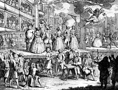 Hvis musikkens sjarm kan hjerter begeistre, 1730. av William Hogarth