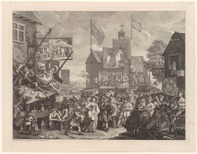 Marked i Southwark av William Hogarth