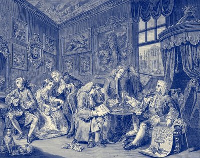 Ekteskap a la Mode av William Hogarth av William Hogarth