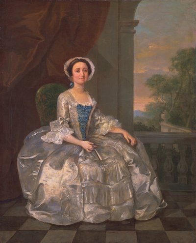 Mary Hoadly, ca. 1742 av William Hogarth