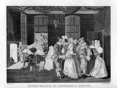 Maskerade på Somerset House av William Hogarth av William Hogarth