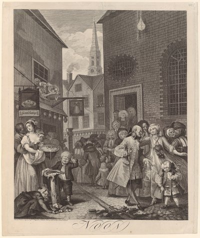 Middag av William Hogarth