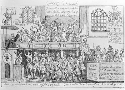 Oratory Chappel, ca. 1746 av William Hogarth