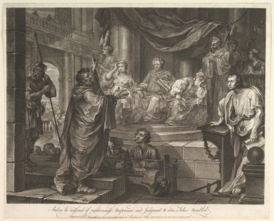 Paul Before Felix, 5. februar 1752. av William Hogarth