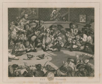 Pit Ticket av William Hogarth