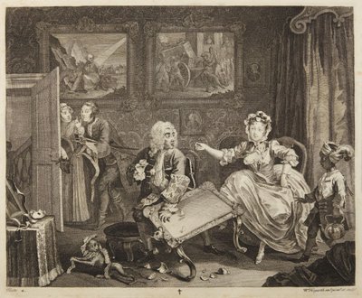Plate 2 fra serien A Harlot
