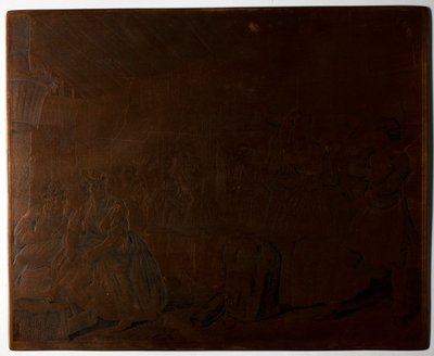 Tavle fire, fra En prostituerts liv av William Hogarth