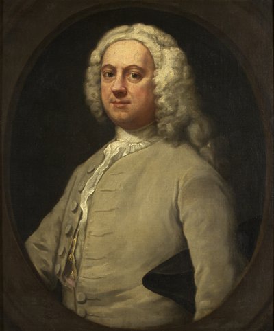 Portrett av Edwin Sandys av William Hogarth