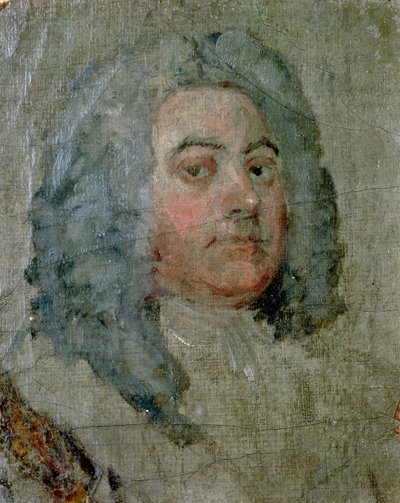 Portrett av George Frederick Handel (1685-1759) av William Hogarth