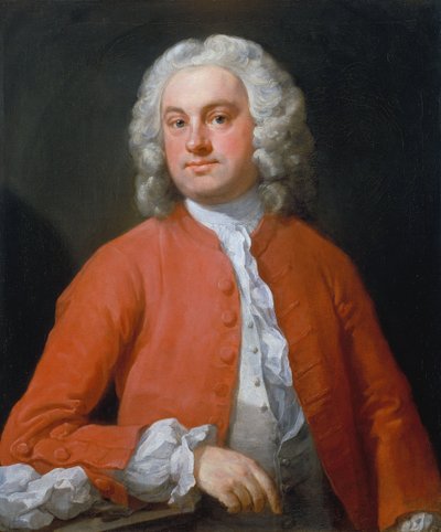Portrett av en mann av William Hogarth