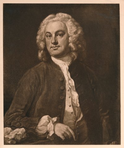 Portrett av en mann, 1741 av William Hogarth
