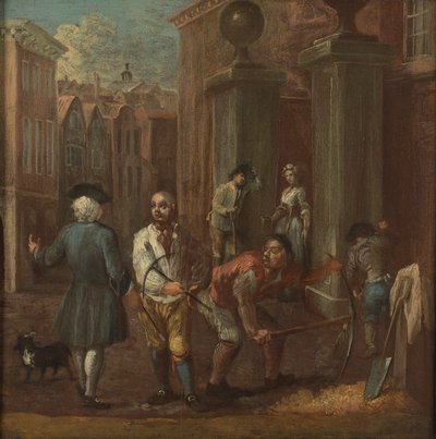 Signer for en brolegger av William Hogarth