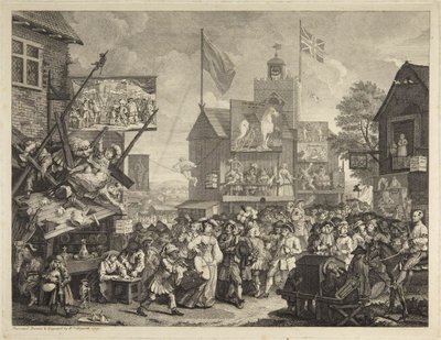 Marked i Southwark av William Hogarth