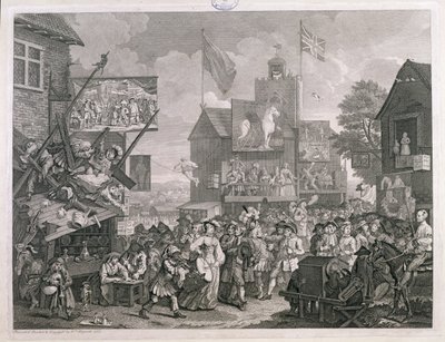 Southwark Fair av William Hogarth