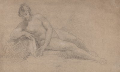 Studie av en naken kvinne av William Hogarth