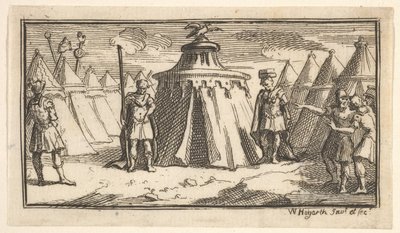 Take Away the Military Belt or Girdle John Beaver, Roman Military Punishments, 17..., etter 1725. av William Hogarth