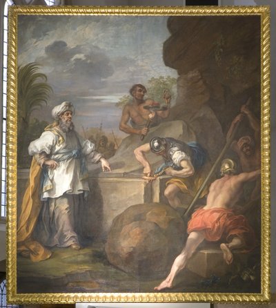Altertavlen til St Mary Redcliffe (venstre panel) av William Hogarth