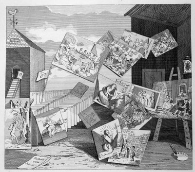 Slaget om bildene av William Hogarth