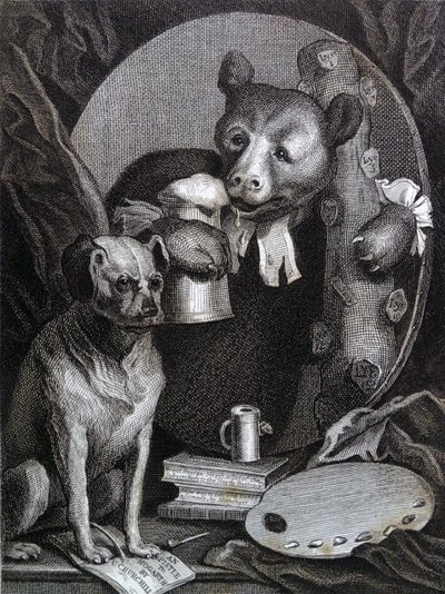 Bruiser av William Hogarth