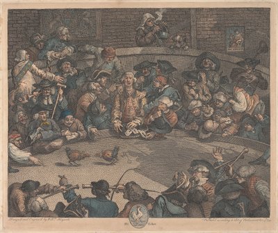 Royal Sport, Pit Ticket av William Hogarth
