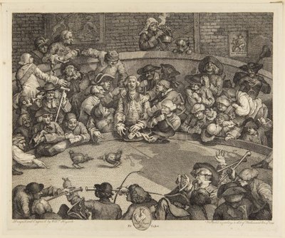Hanekamparenaen av William Hogarth