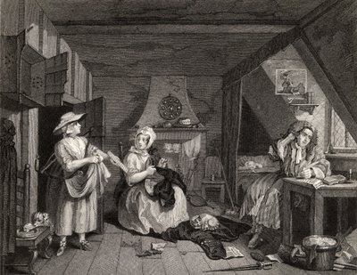 The Distressed Poet, fra 