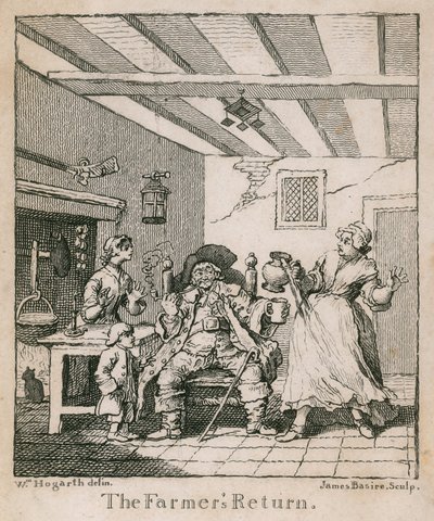 Bondens retur av William Hogarth