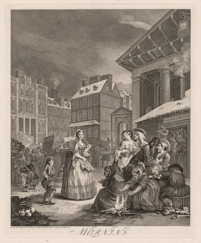 De fire tidene på dagen av William Hogarth