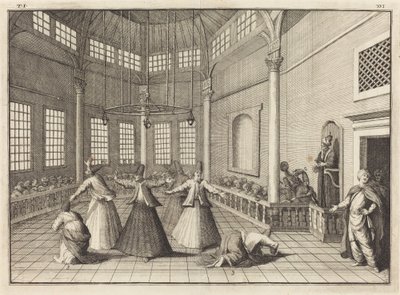 Innsiden av en moske av William Hogarth