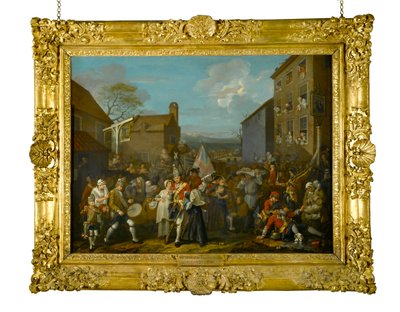 Vaktenes mars til Finchley, 1750 av William Hogarth