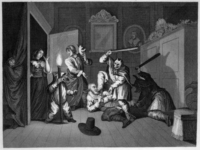 Maskeradeeventyret av William Hogarth