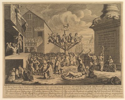 South Sea Scheme, 1722. av William Hogarth