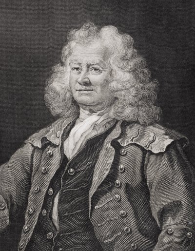 Thomas Coram, gravert av JW Cook av William Hogarth