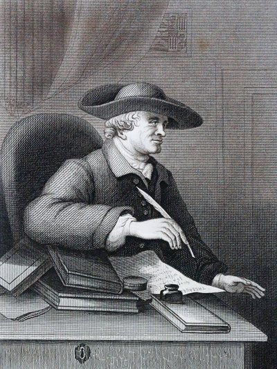 Thomas Morell (1703 - 1784) engelsk librettist, klassisk lærd av William Hogarth av William Hogarth