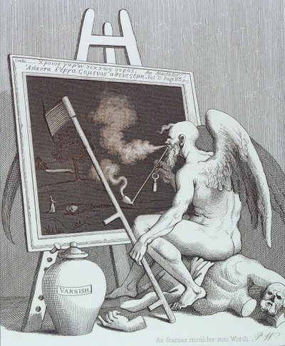 Til naturen og deg selv appellerer av William Hogarth