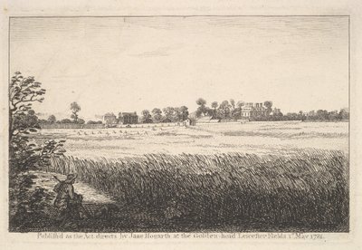 Utsikt over Ranbys House, 1. mai 1781. av William Hogarth