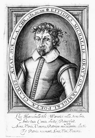 Michael Drayton av William Hole