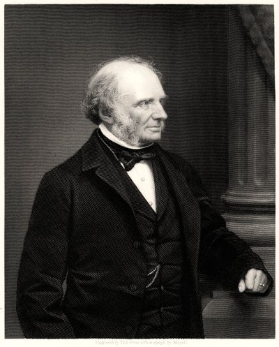 Earl Russell, 1800-tallet av William Holl