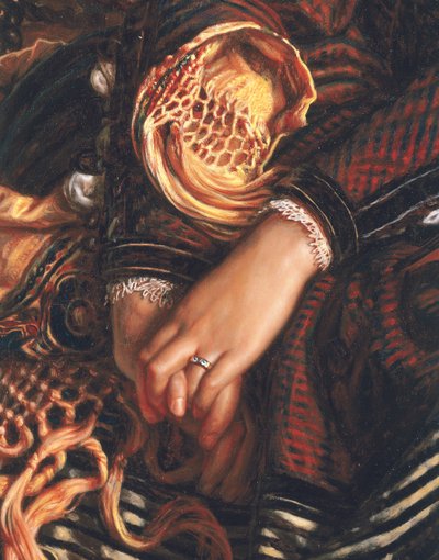 Detalj fra Il Dolce far Niente, 1866 av William Holman Hunt
