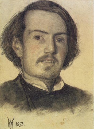 Portrett av Walter Howell Deverell, 1853 av William Holman Hunt
