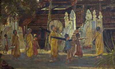 En prosesjon i Burma av William Holt Yates Titcomb