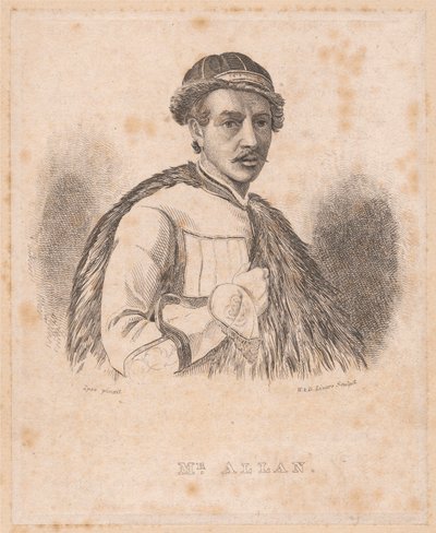 MR. Allan av William Home Lizars