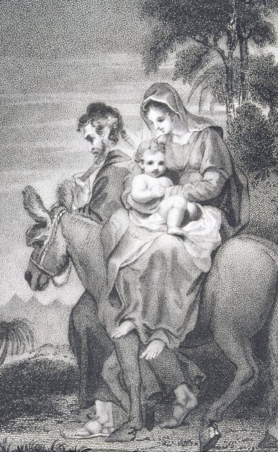 The Flight into Egypt, fra 