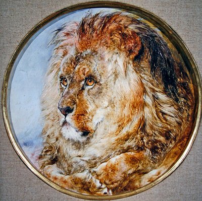 Portrett av en løve av William Huggins