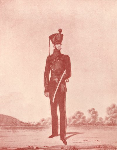 Offiserer for Madras Army Rifles, c1837-1843, 1909 av William Hunsley