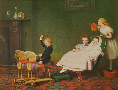 En vogn til ballen, 1868 av William III Bromley