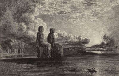Memnon (gravering) av William James (after) Muller