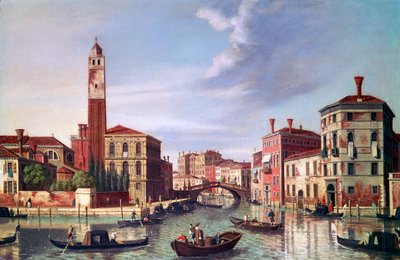 Palazzo Labia, Cannaregio-kanalen, c1750-1771 av William James