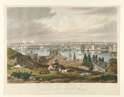 Baltimore fra Federal Hill av William James Bennett