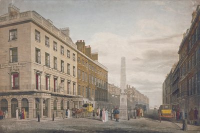 New Bridge Street, City of London, 1809 av William James Bennett